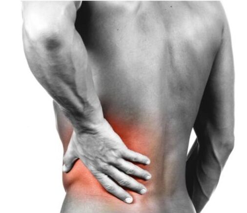 bol u donjem dijelu leđa i škripanje zglobova